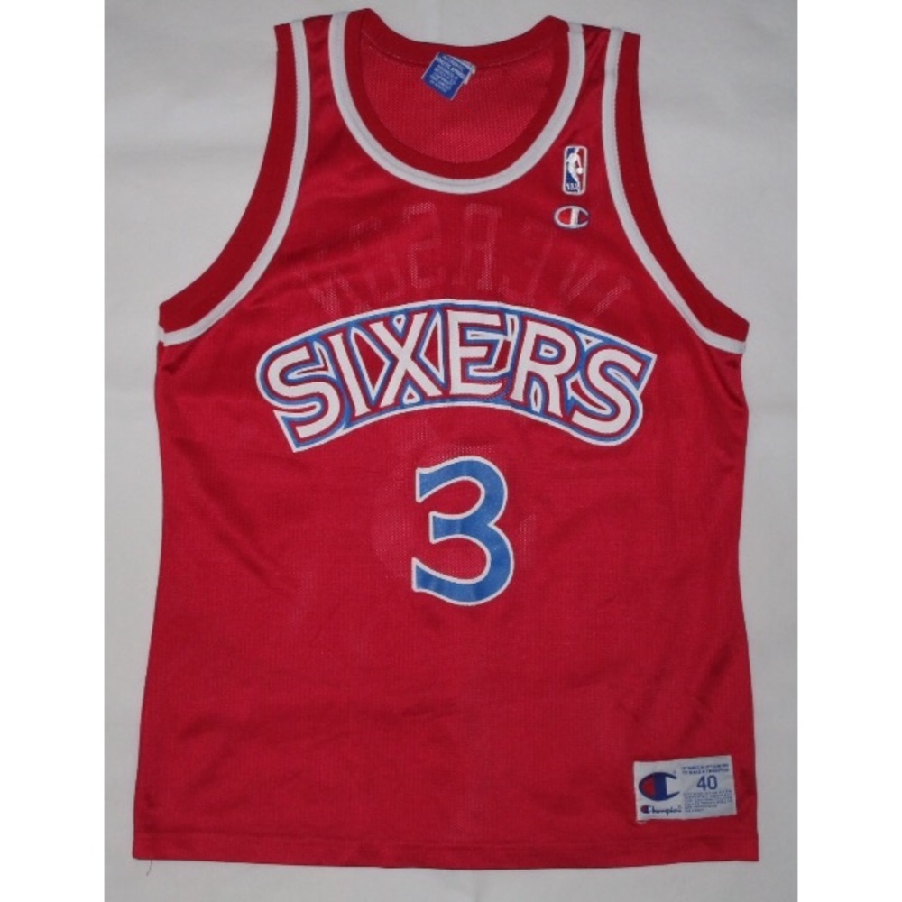 Vintage Allen Iverson Sixers Jersey